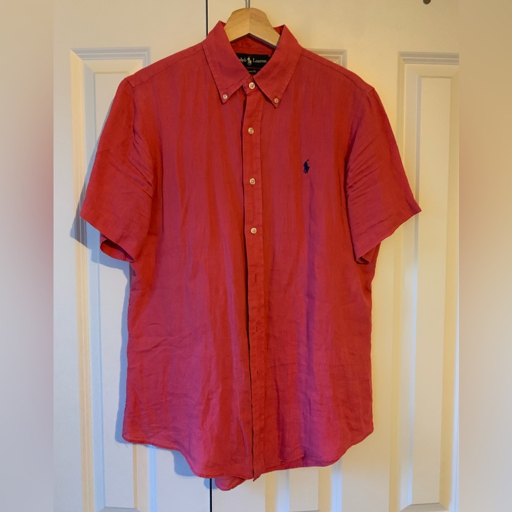 Ralph Lauren Short Sleeve Linen Shirt